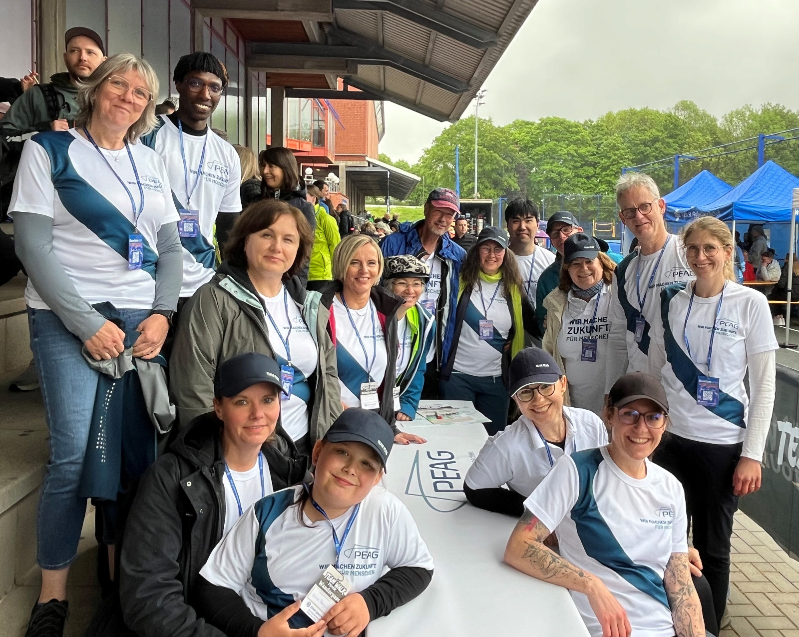 Beschäftigte der PEAG Gruppe beim Team Walk 2026 in Dortmund